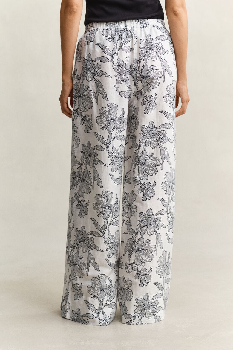 GANT - Floral Linen Pants