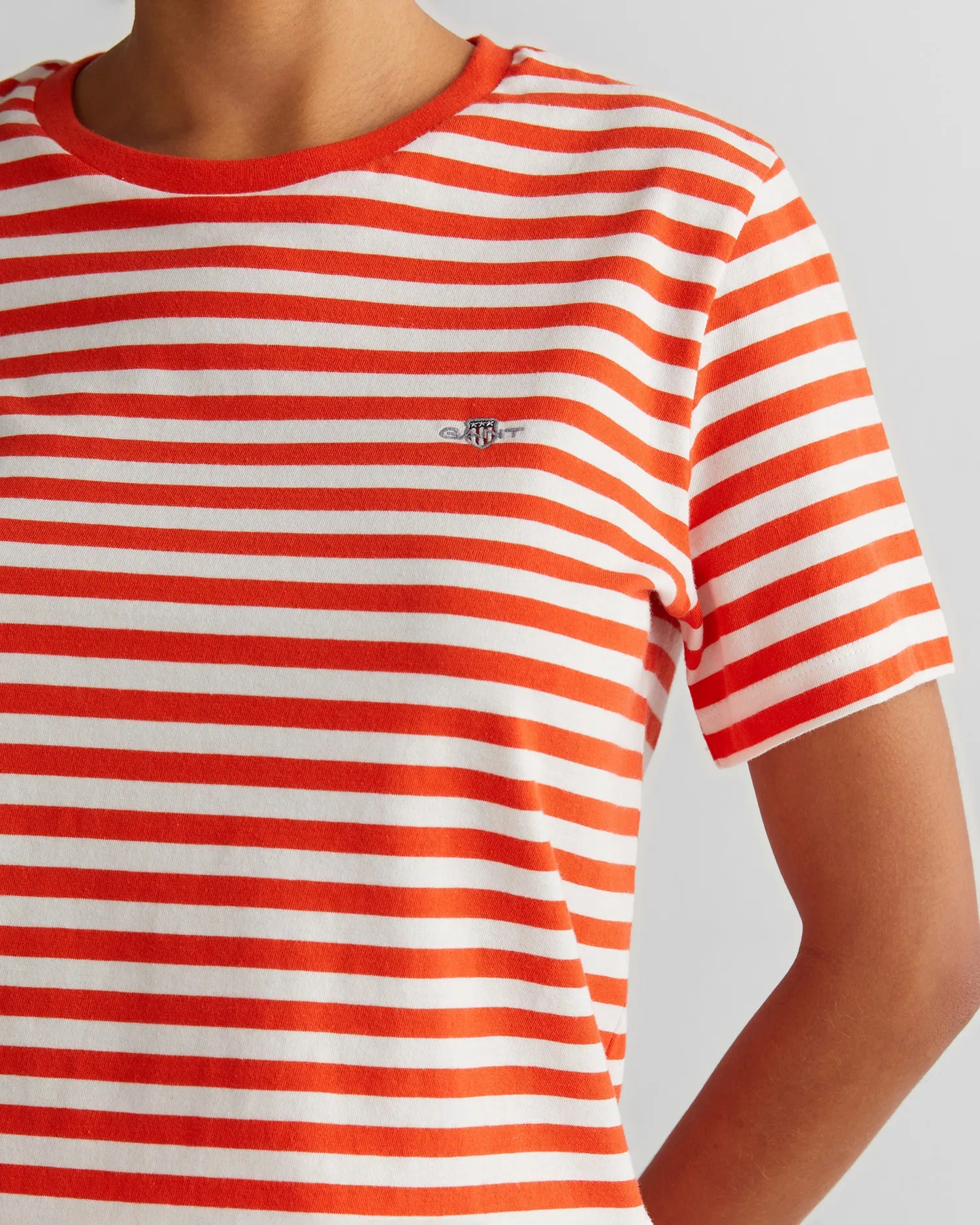 GANT - Crewneck Striped T-Shirt
