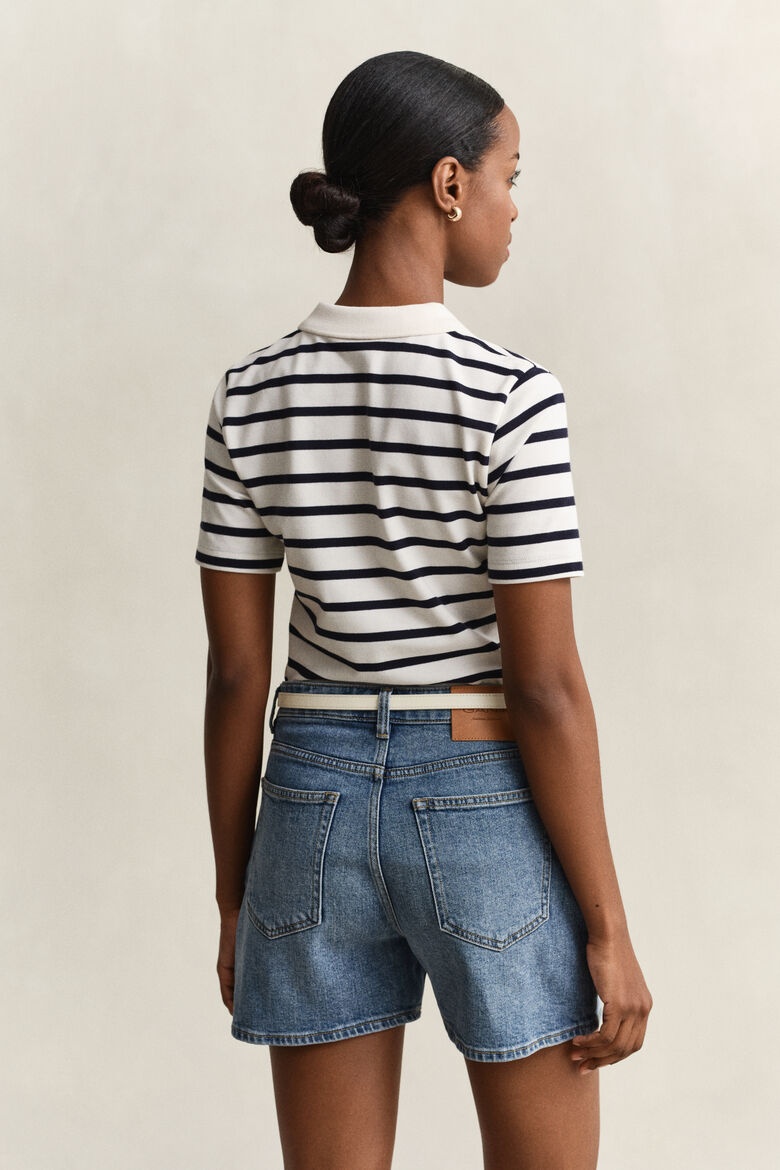GANT - Striped Pique Polo Shirt