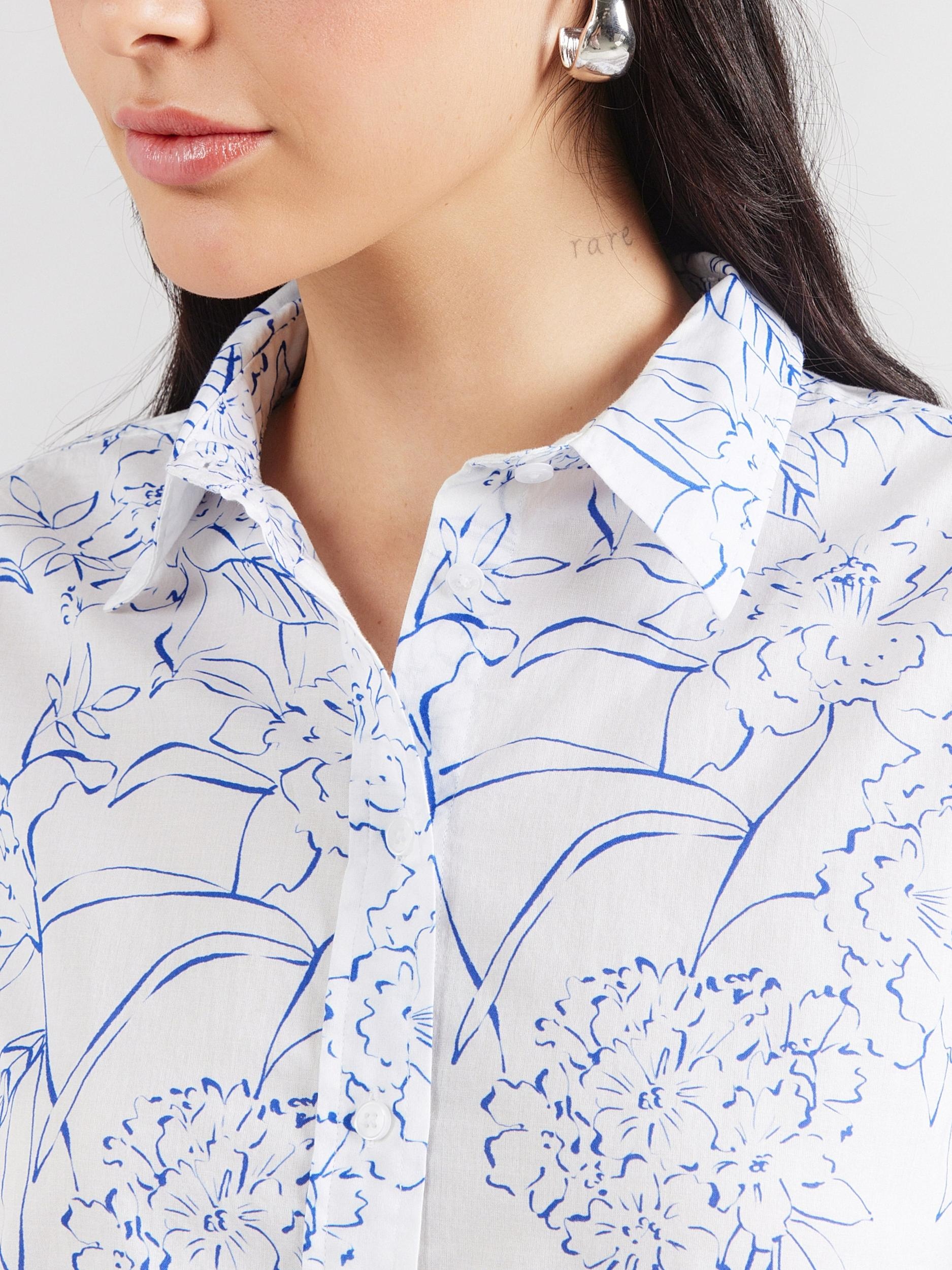 GANT - Floral Print Voile Shirt