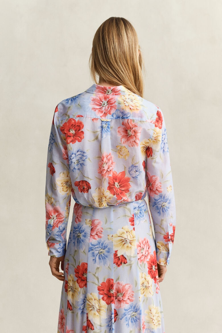 GANT - Floral Cotton Silk Shirt
