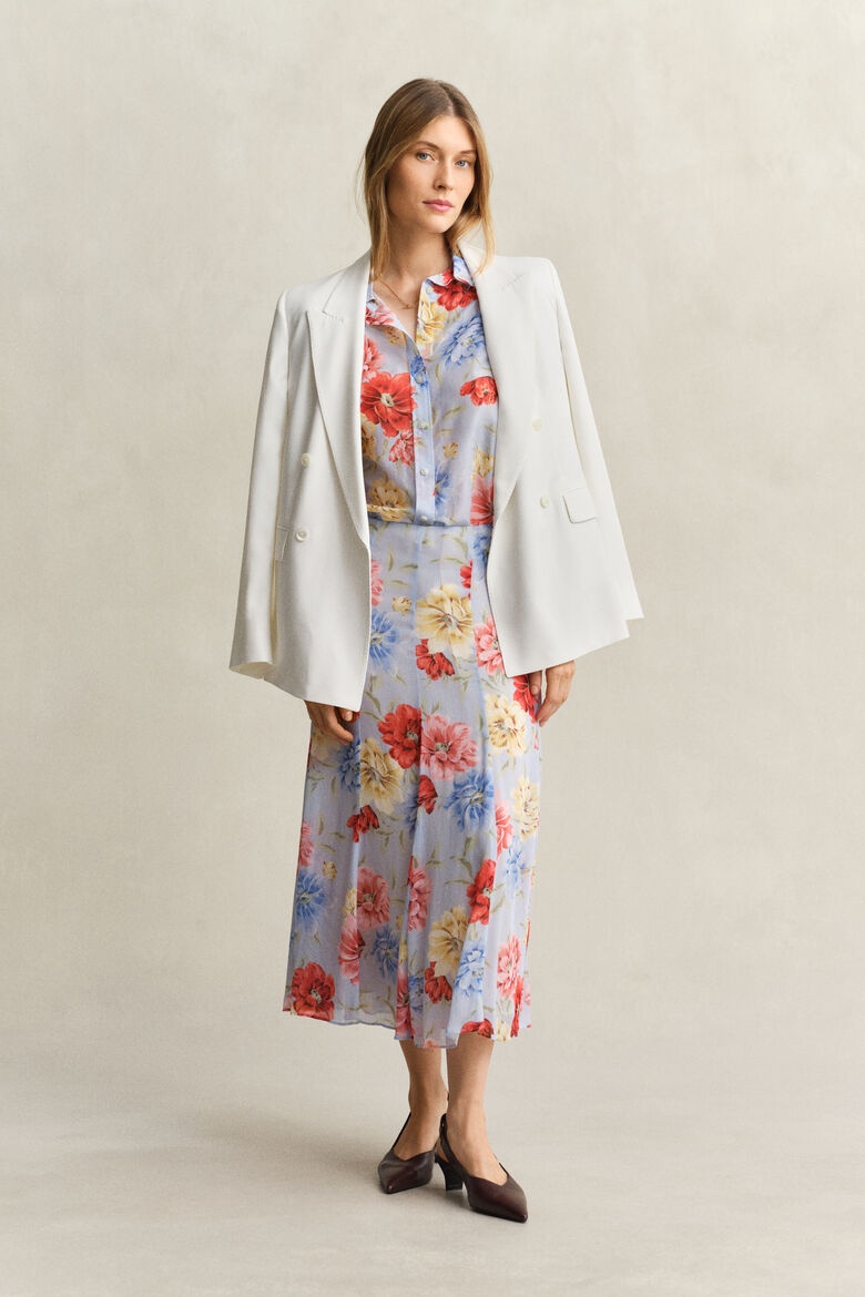 GANT - Floral Cotton Silk Shirt