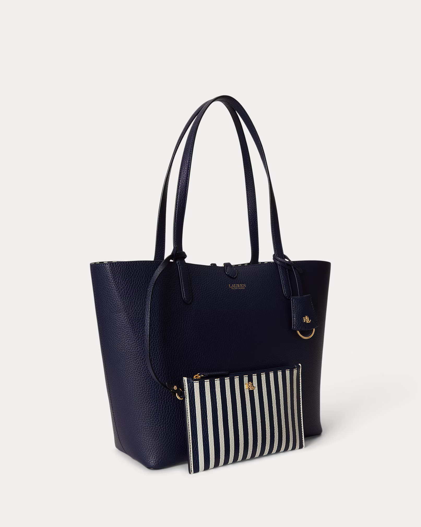 LAUREN RALPH LAUREN - Faux-Leather Large Reversible Tote Bag