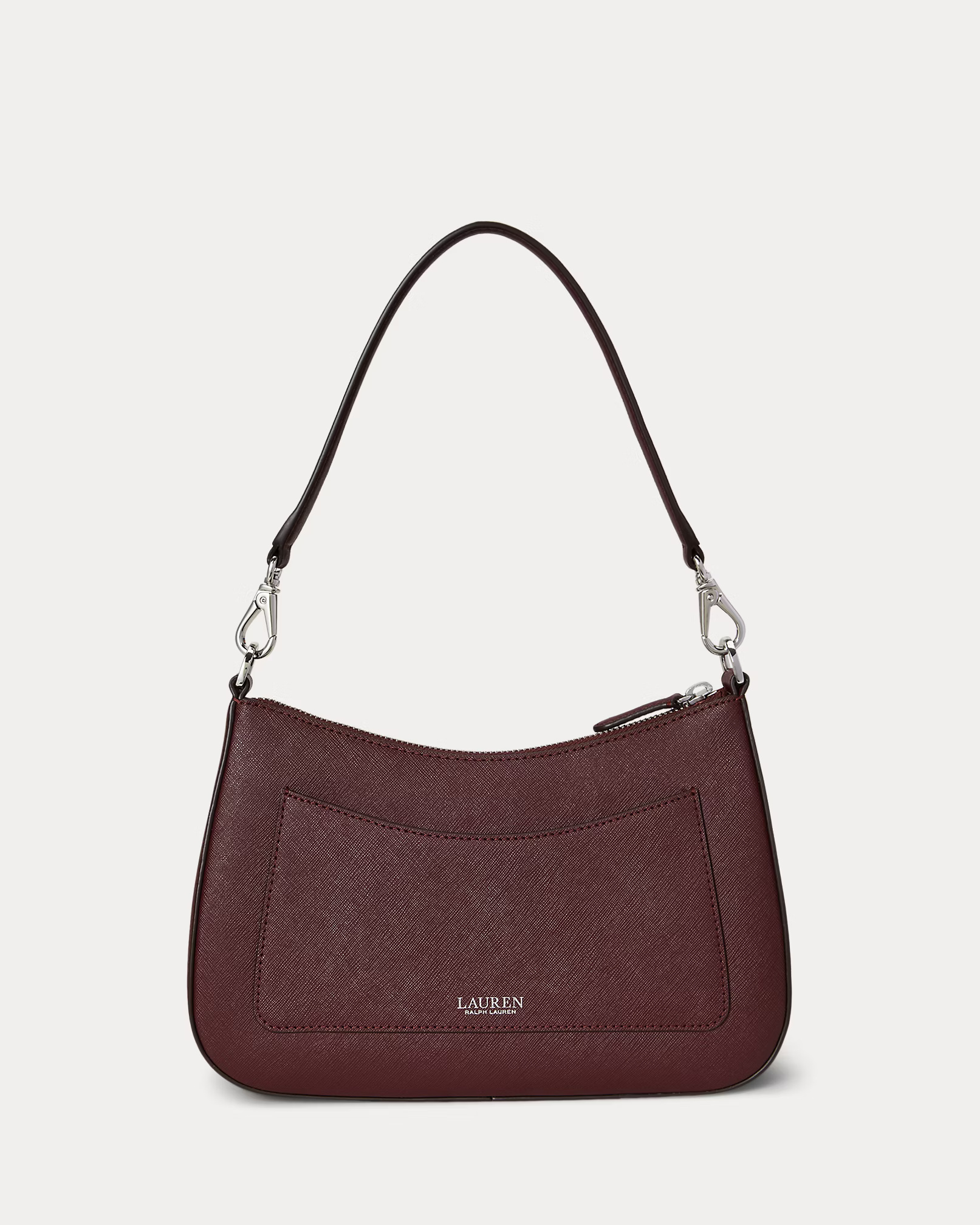 LAUREN RALPH LAUREN - Crosshatch Leather Medium Danni Bag