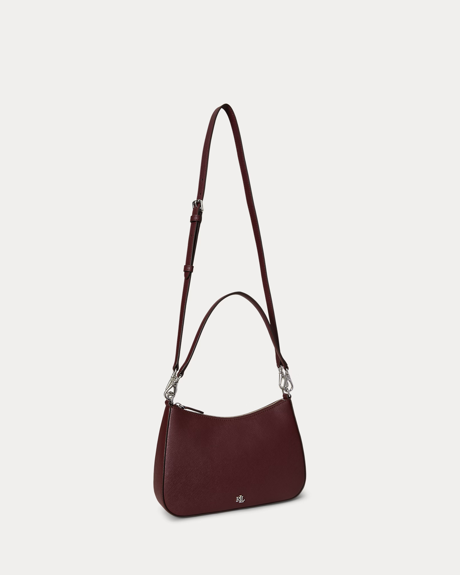 LAUREN RALPH LAUREN - Crosshatch Leather Medium Danni Bag