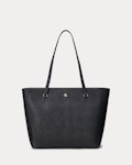 Medium Karly Crosshatch Leather Tote