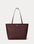 Medium Karly Crosshatch Leather Tote