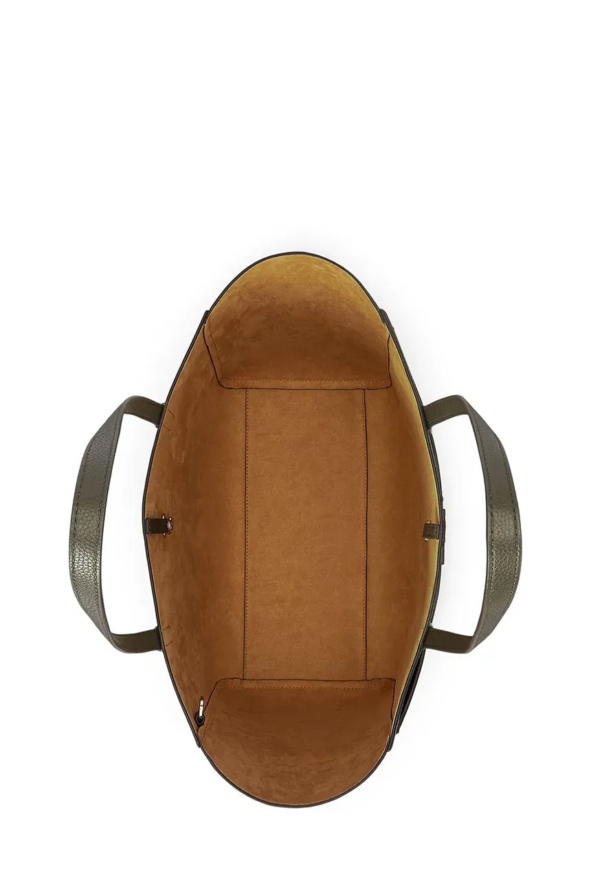 LAUREN RALPH LAUREN - Pebbled Leather Large Cameryn Tote Bag