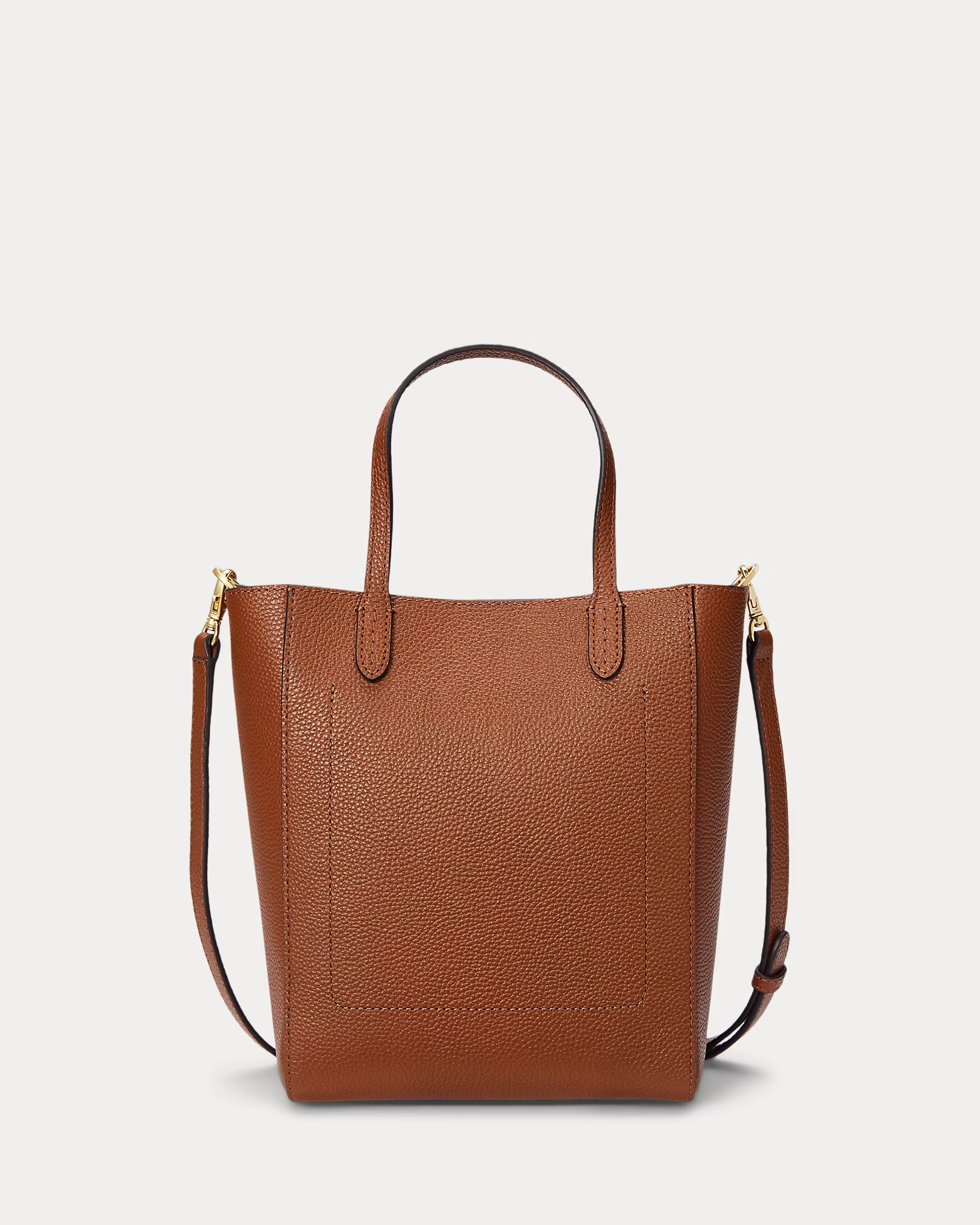 LAUREN RALPH LAUREN - Pebbled Leather Small Cameryn Tote Bag