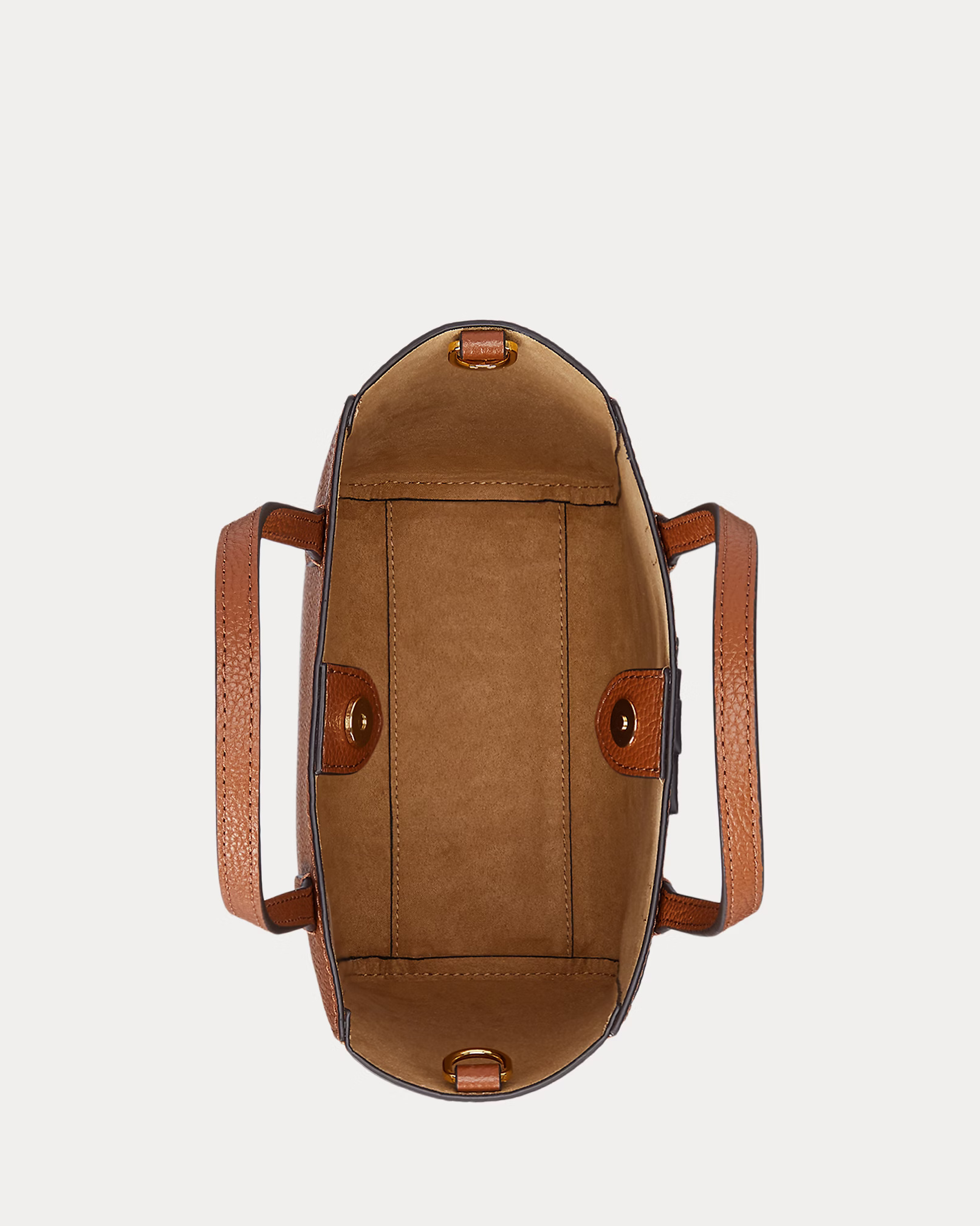 LAUREN RALPH LAUREN - Pebbled Leather Small Cameryn Tote Bag