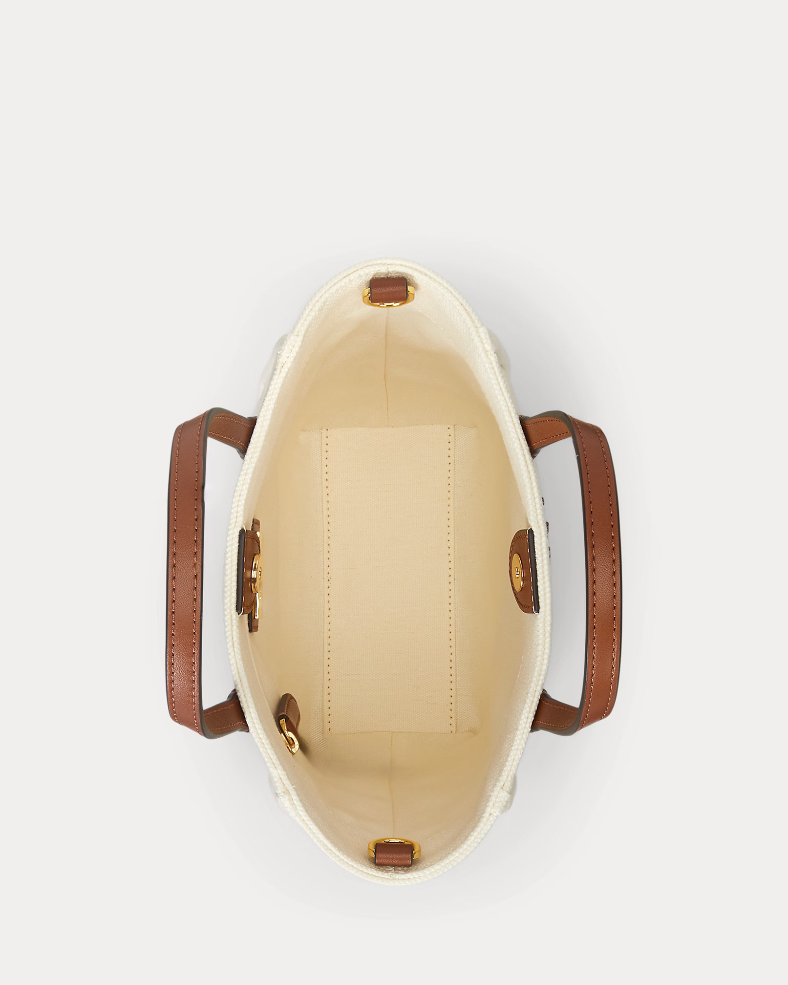 LAUREN RALPH LAUREN - Canvas Small Cameryn Tote Bag