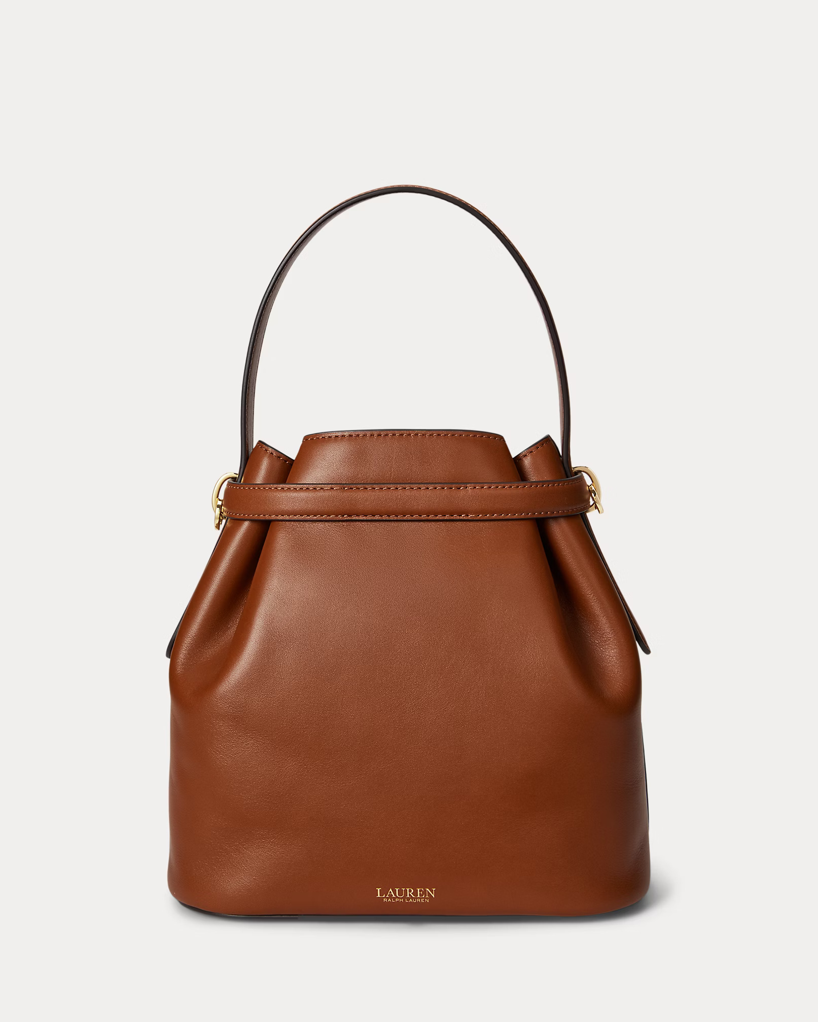 LAUREN RALPH LAUREN - Leather Medium Blaike Bucket Bag