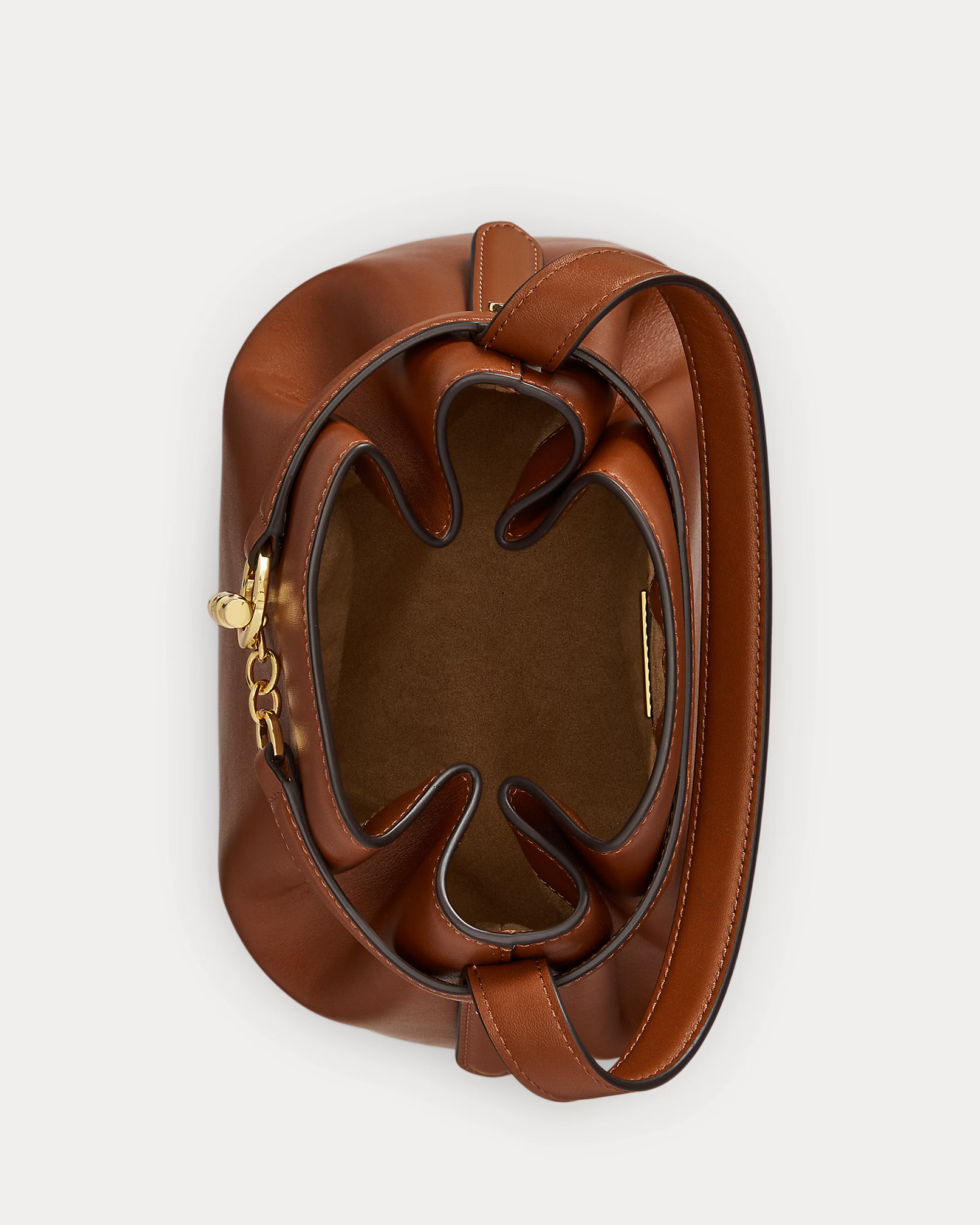 LAUREN RALPH LAUREN - Leather Medium Blaike Bucket Bag