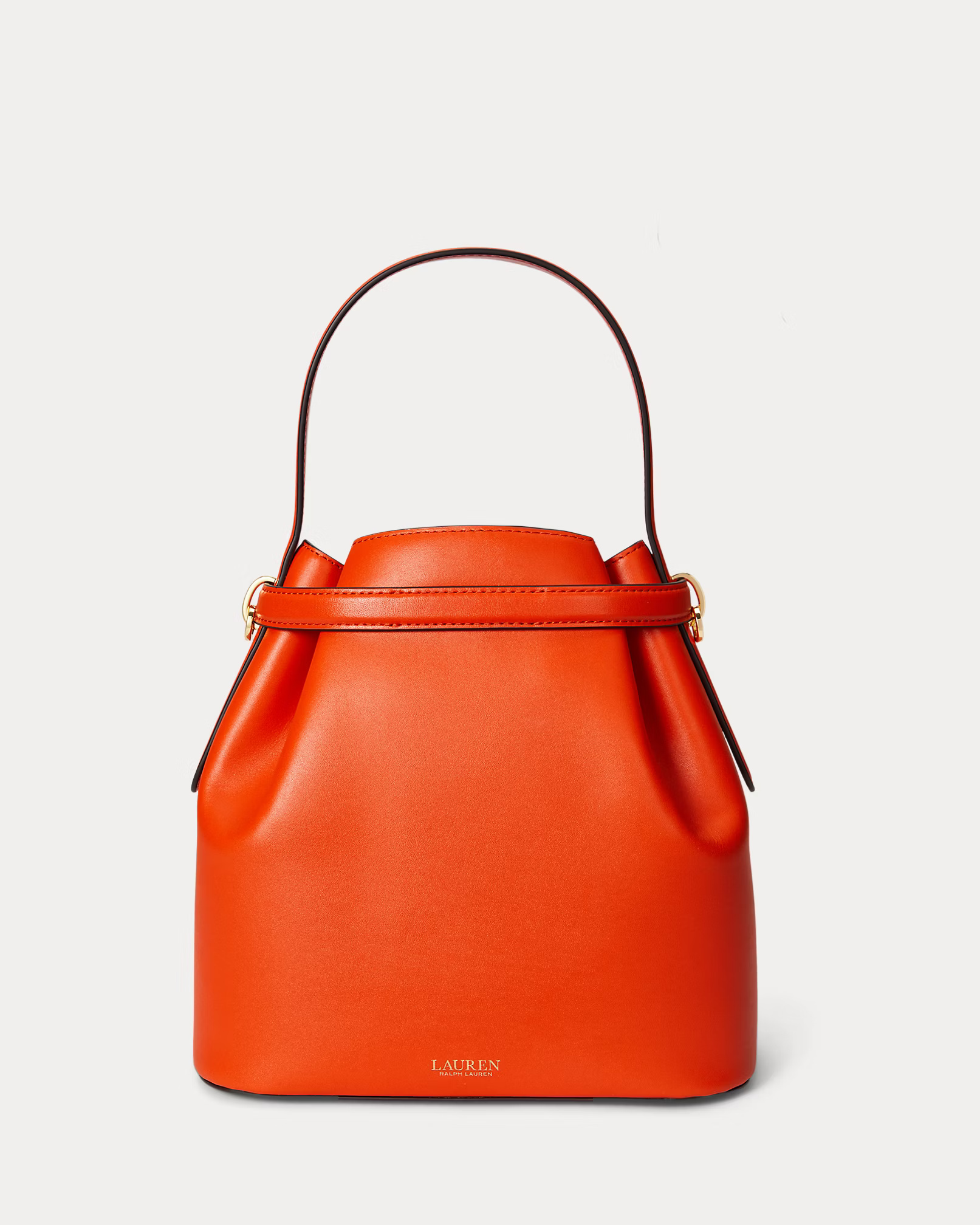 LAUREN RALPH LAUREN - Leather Medium Blaike Bucket Bag