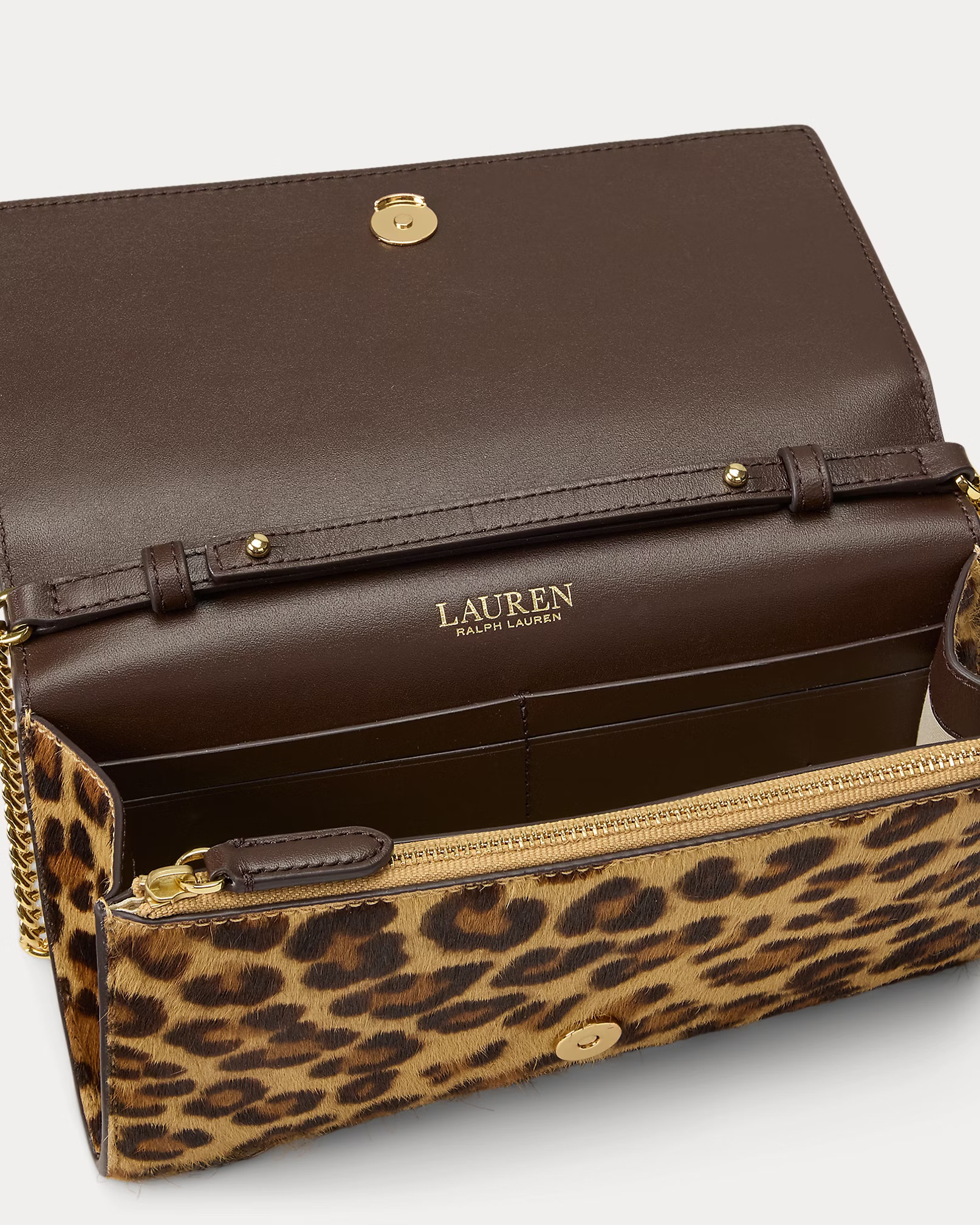 LAUREN RALPH LAUREN - Print Haircalf Medium Adair II Crossbody
