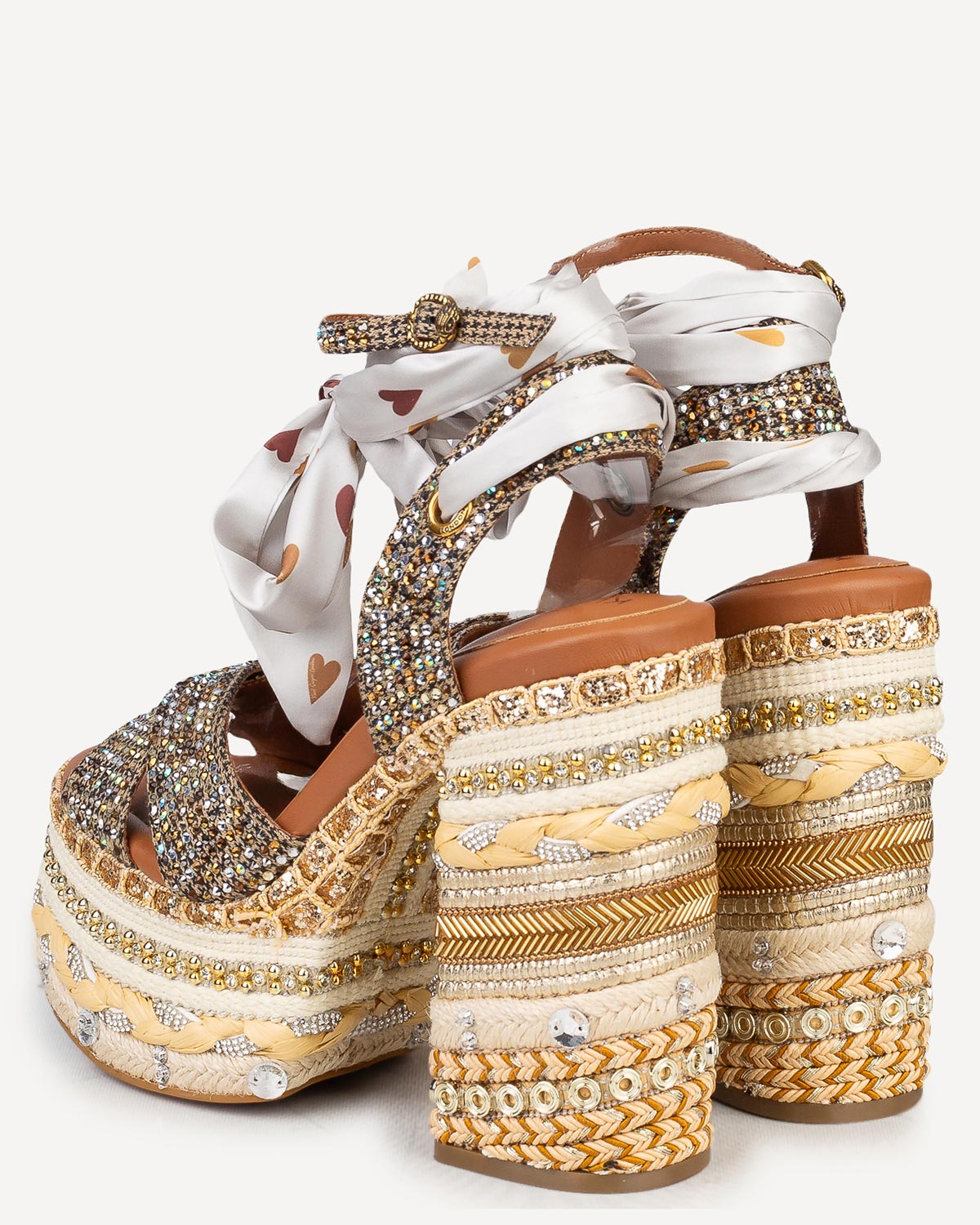 KURT GEIGER - Chelsea Scarf Platform