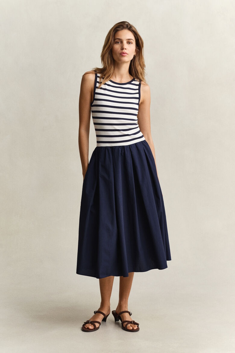 GANT - Woven Jersey Dress
