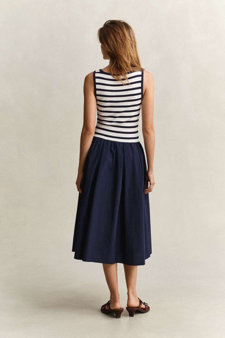 GANT - Woven Jersey Dress