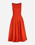 Woven Jersey Dress