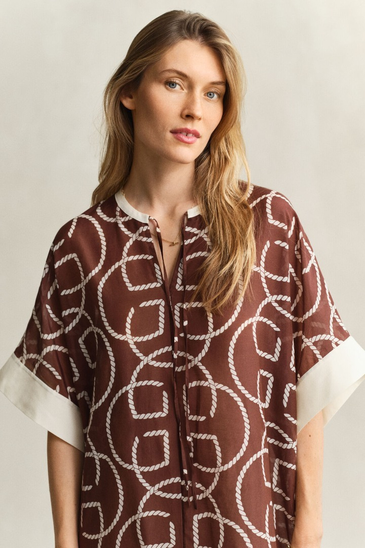 GANT - All Over Monogram Dress
