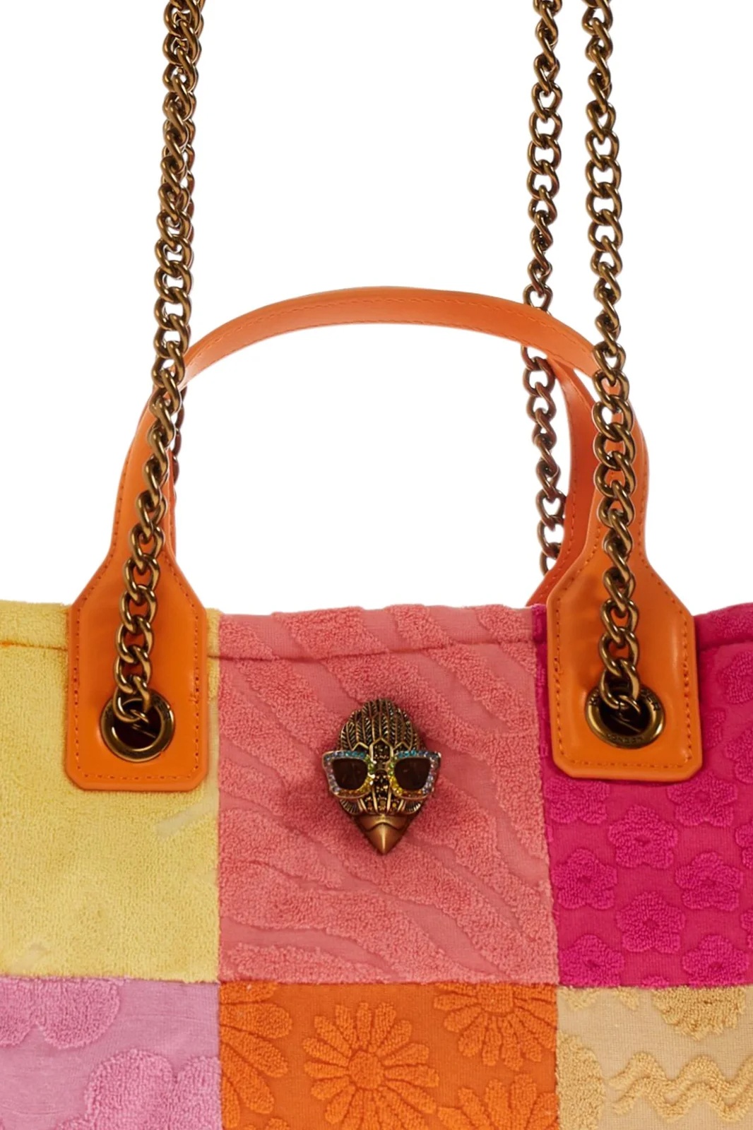 KURT GEIGER - Hoxton Small Patchwork Tote Bag