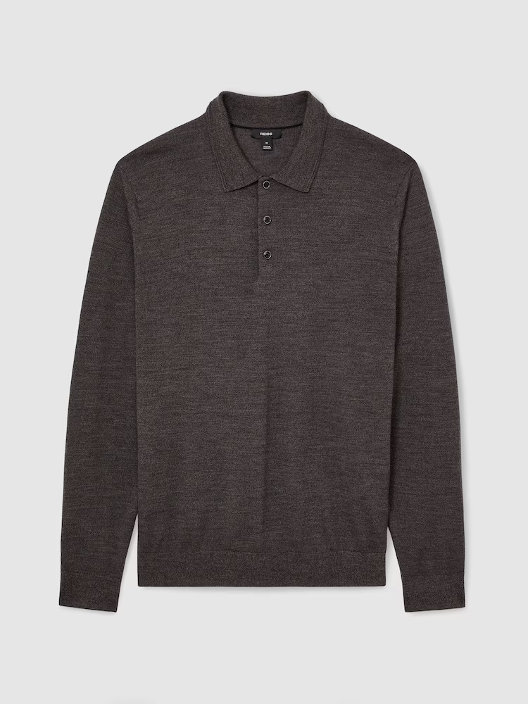 REISS - Trafford Merino Polo