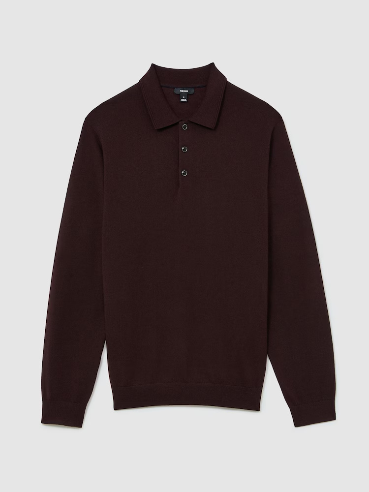 REISS - Trafford Merino Polo