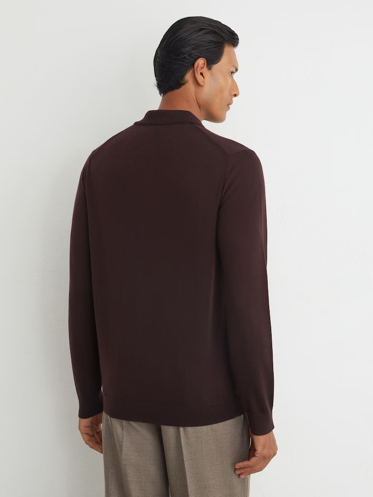 REISS - Trafford Merino Polo