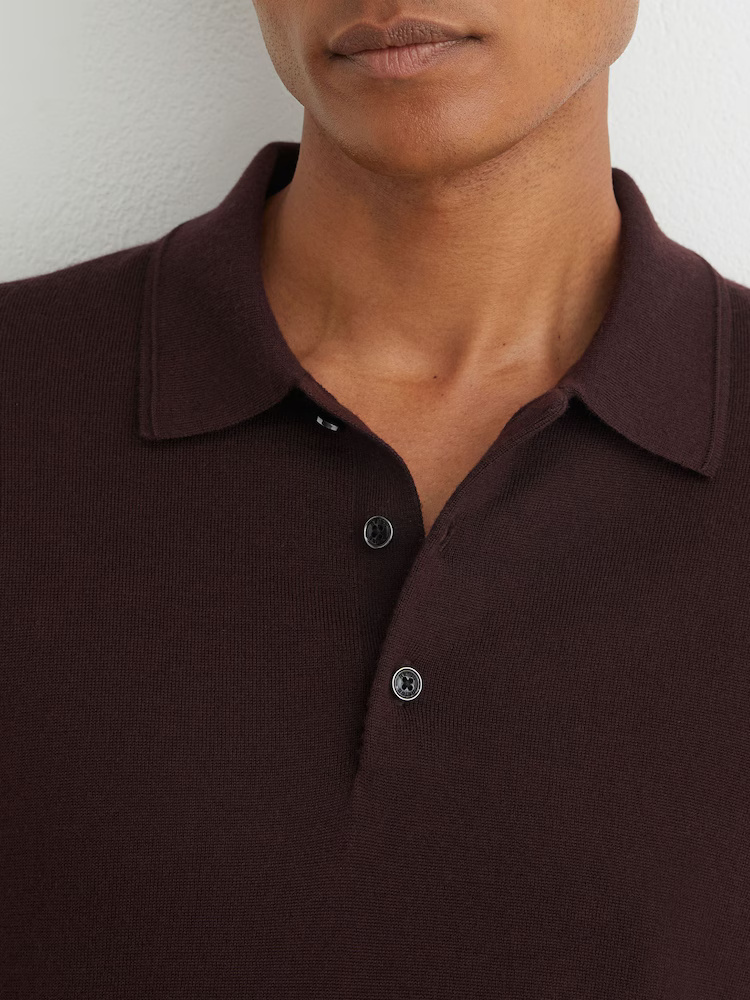 REISS - Trafford Merino Polo
