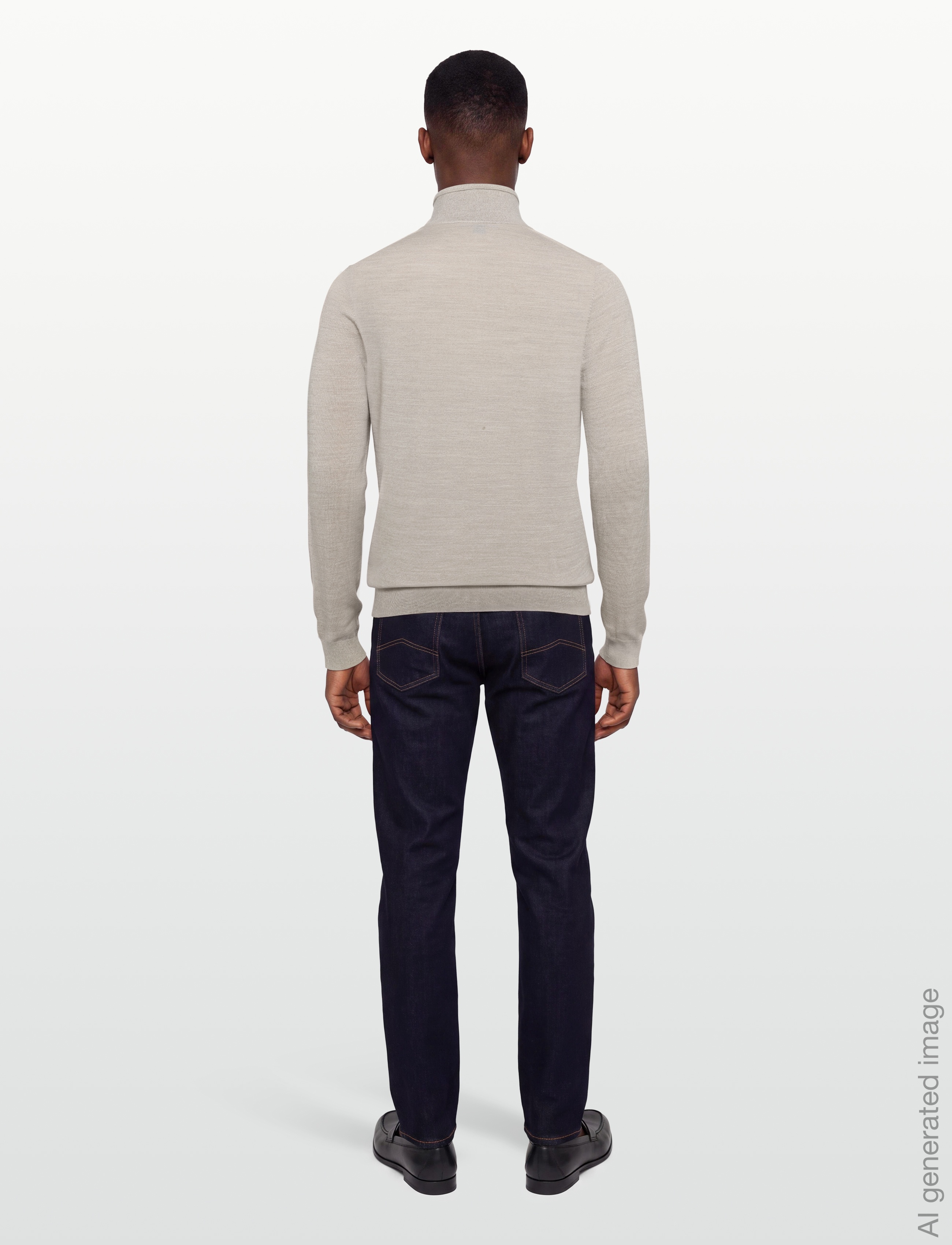 REISS - Blackhall Half Zip Jumper