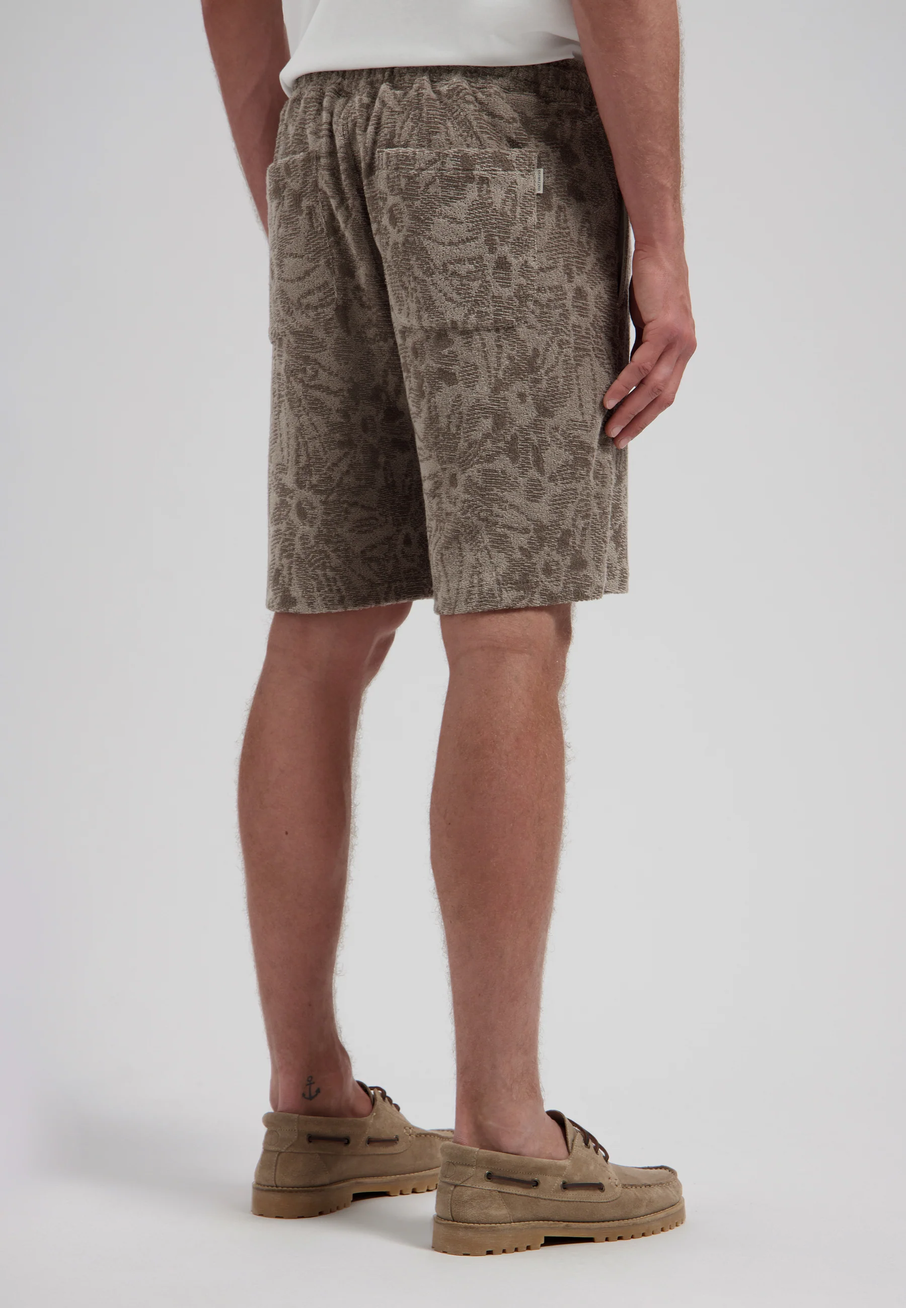 DSTREZZED - Logan Flower Jacquard Shorts