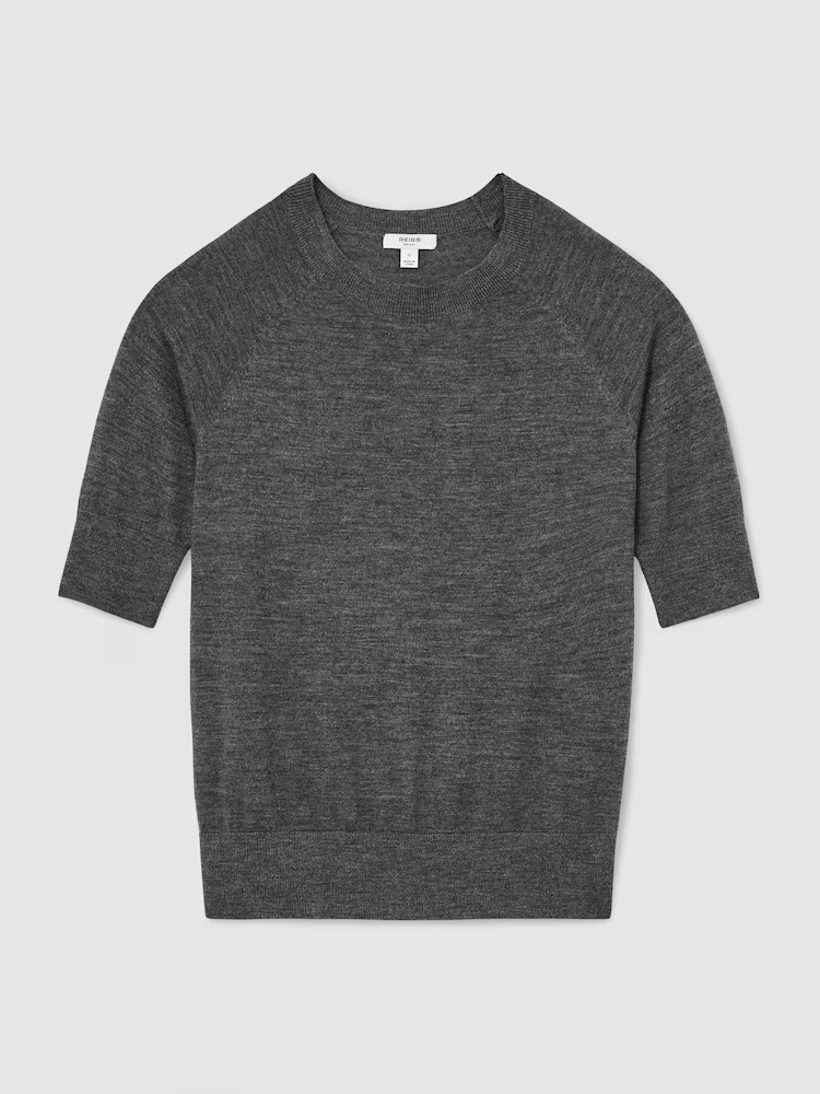 REISS - Suzzie Ultra-Soft Merino Wool Crew-Neck