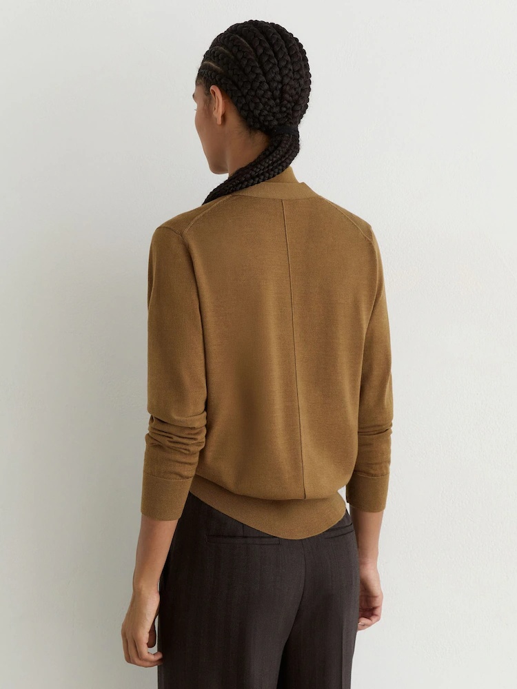 REISS - Simi Merino Cardigan