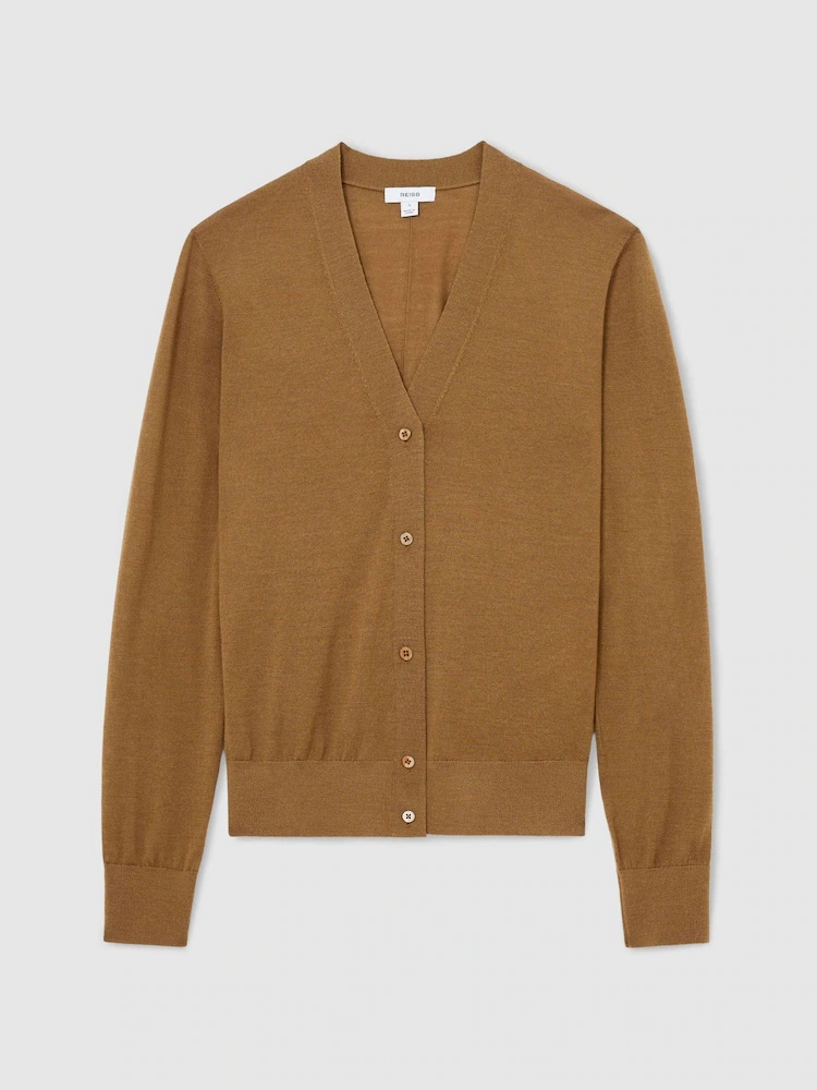 REISS - Simi Merino Cardigan