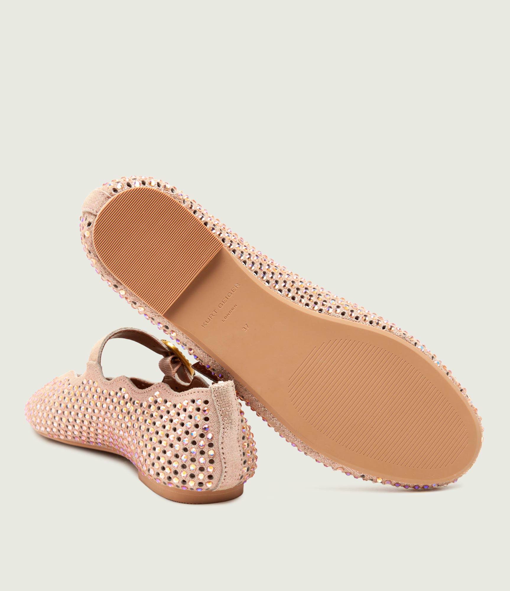 KURT GEIGER - Wavy Mayfair Ballet Flat