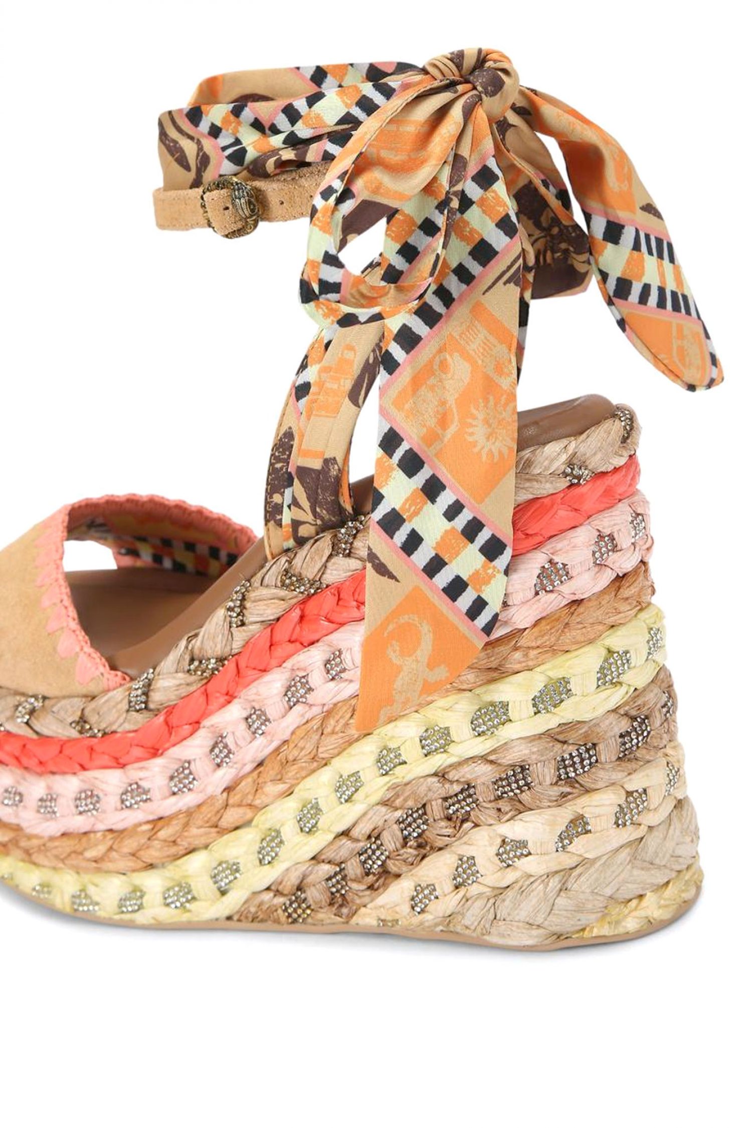 KURT GEIGER - Chelsea Scarf sandals