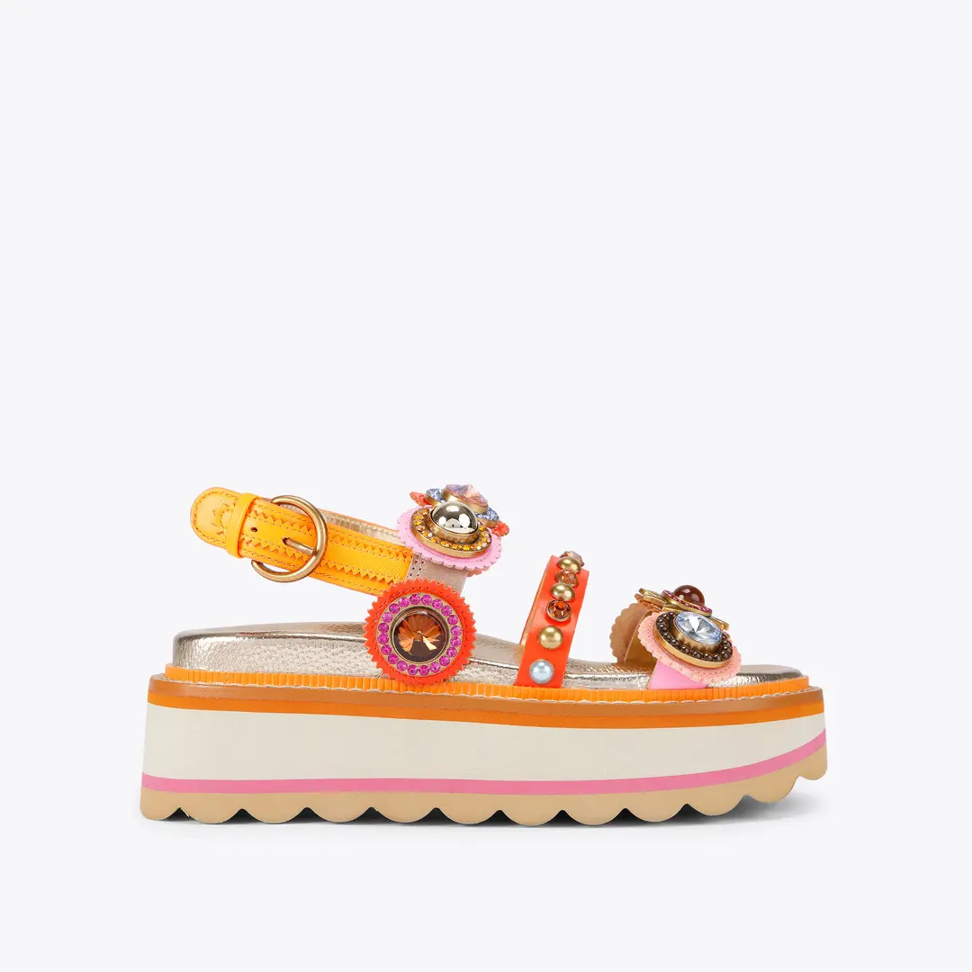 KURT GEIGER - Octavia Sling Platform