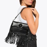 Oxford Fringe Drench Shoulder Bag