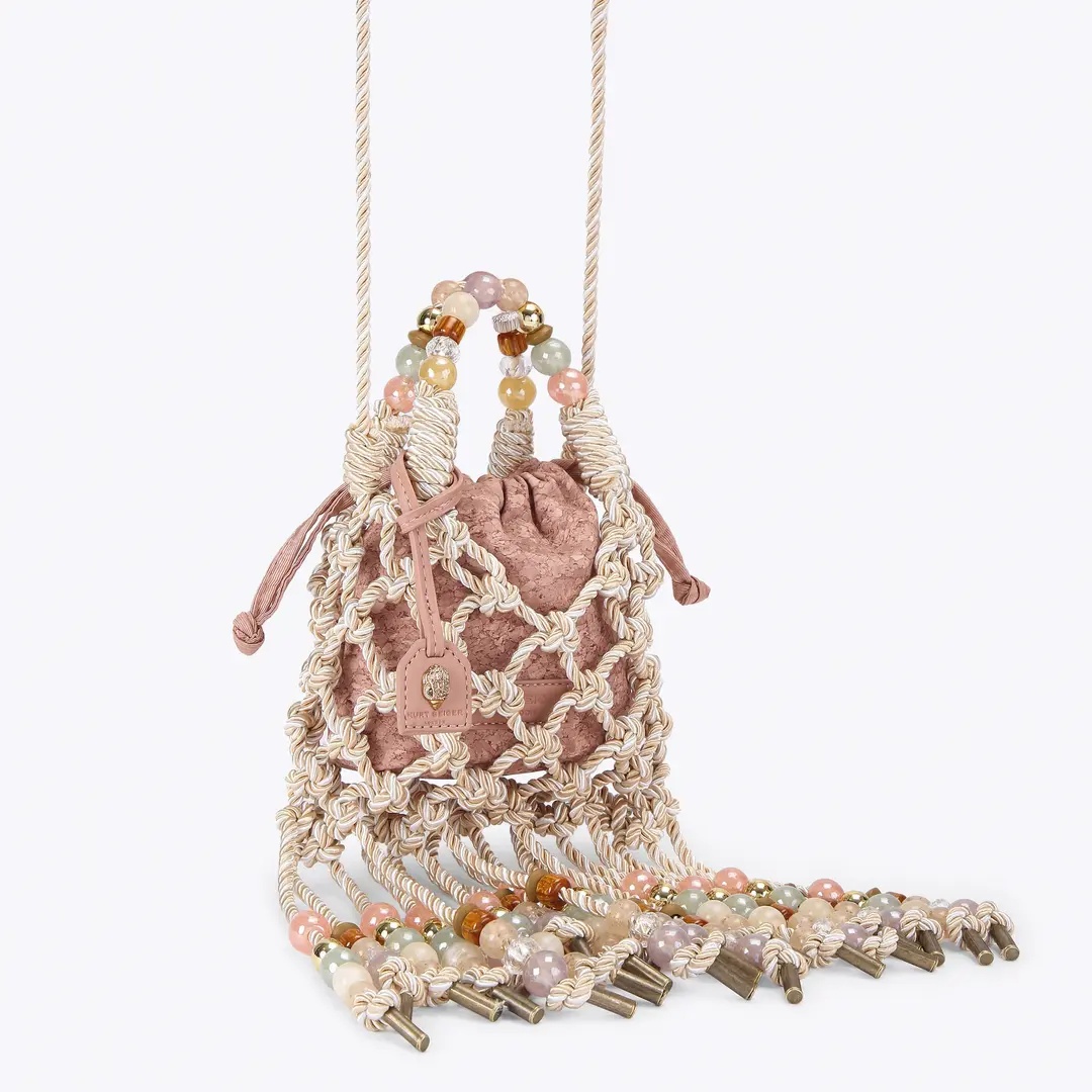 KURT GEIGER - Macrame Rope Bag