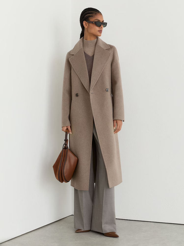 REISS - Thea Double-Breasted Coat