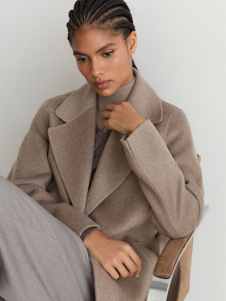 REISS - Thea Double-Breasted Coat