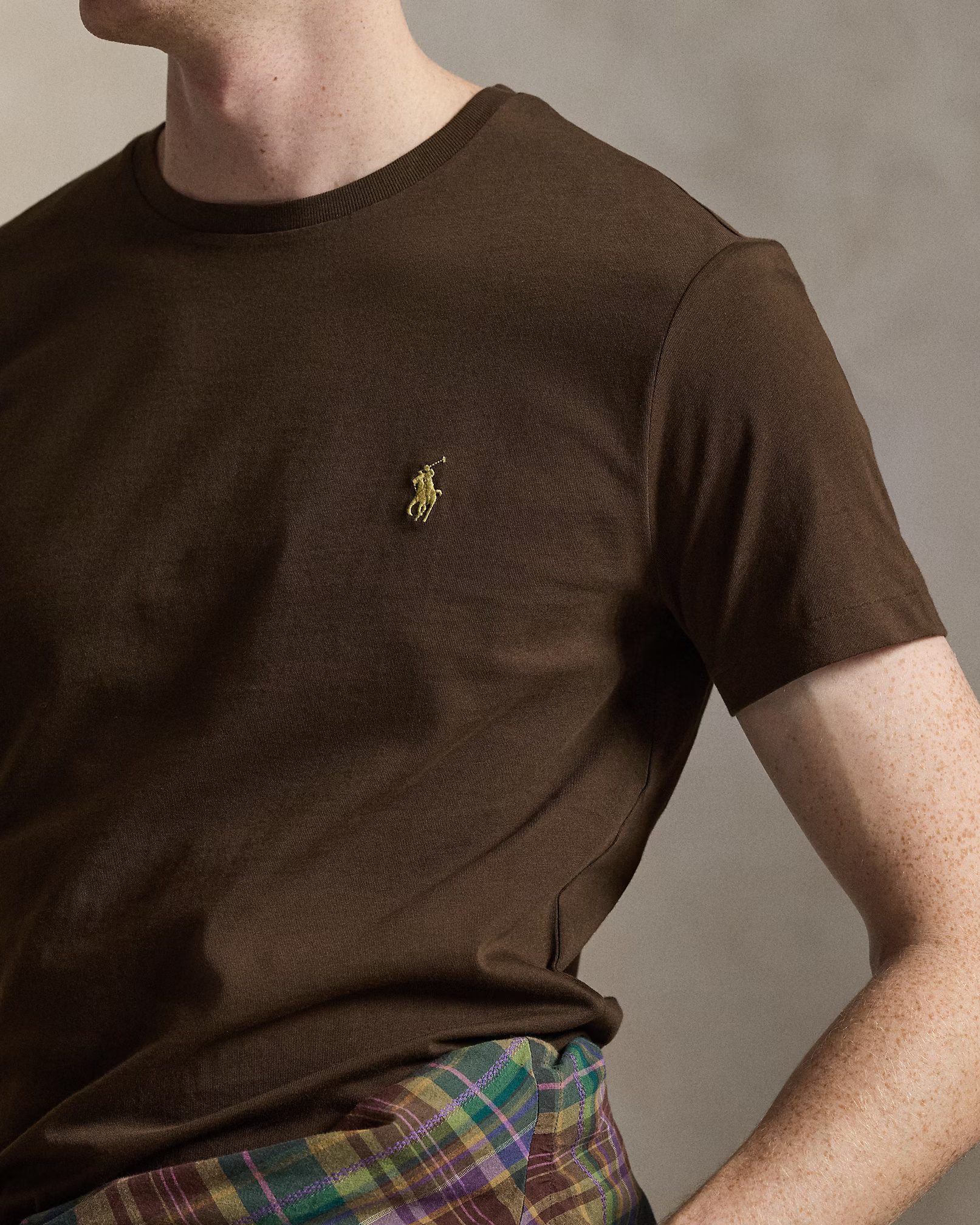 POLO RALPH LAUREN - Custom Slim Fit Jersey Crewneck T-Shirt