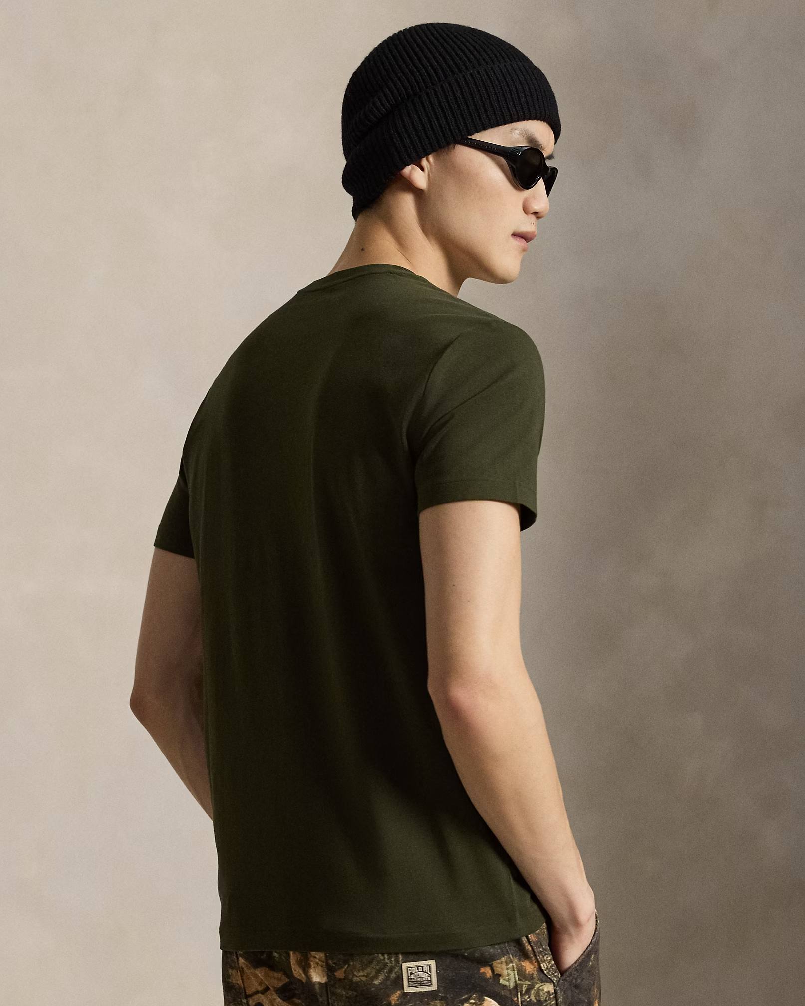 POLO RALPH LAUREN - Custom Slim Fit Jersey Crewneck T-Shirt