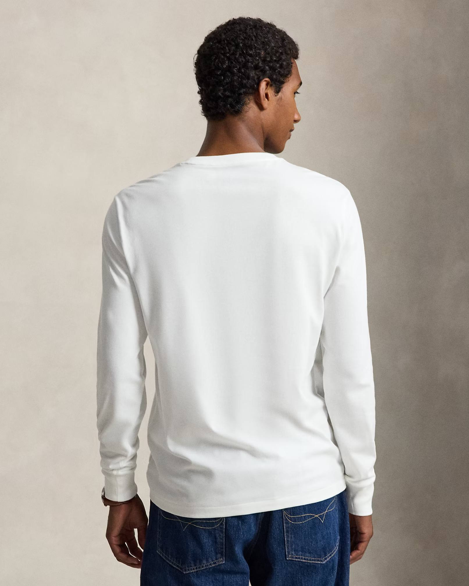 POLO RALPH LAUREN - Custom Slim Fit Jersey T-Shirt