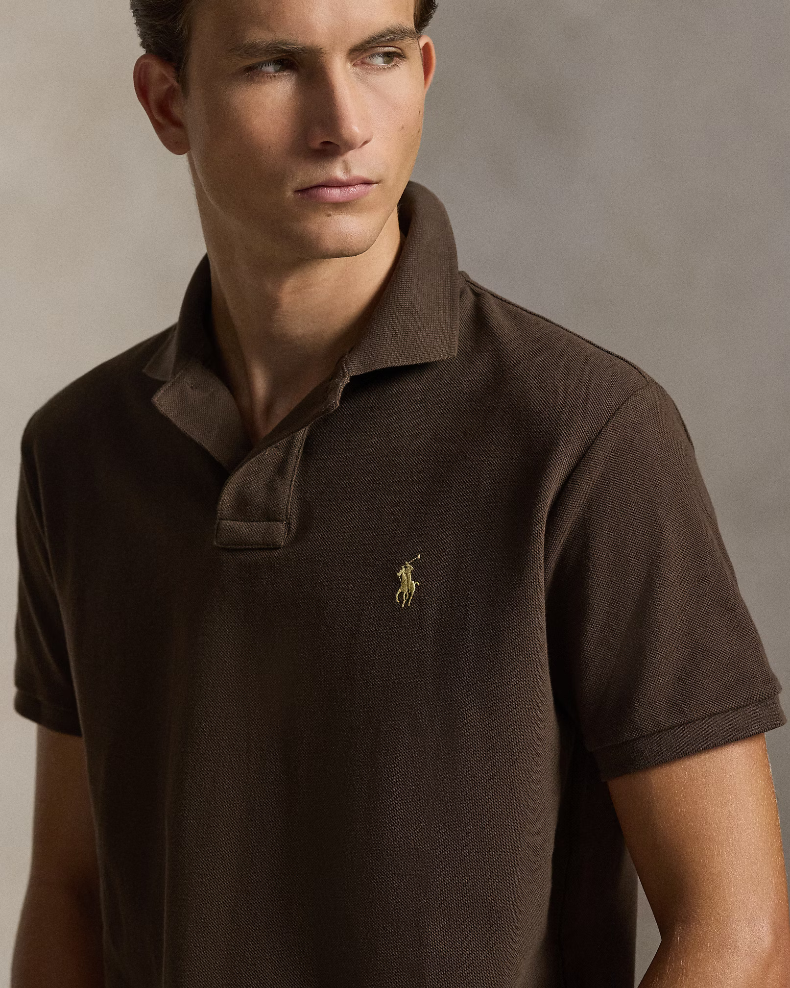 POLO RALPH LAUREN - Basic Custom Slim Fit Mesh Polo