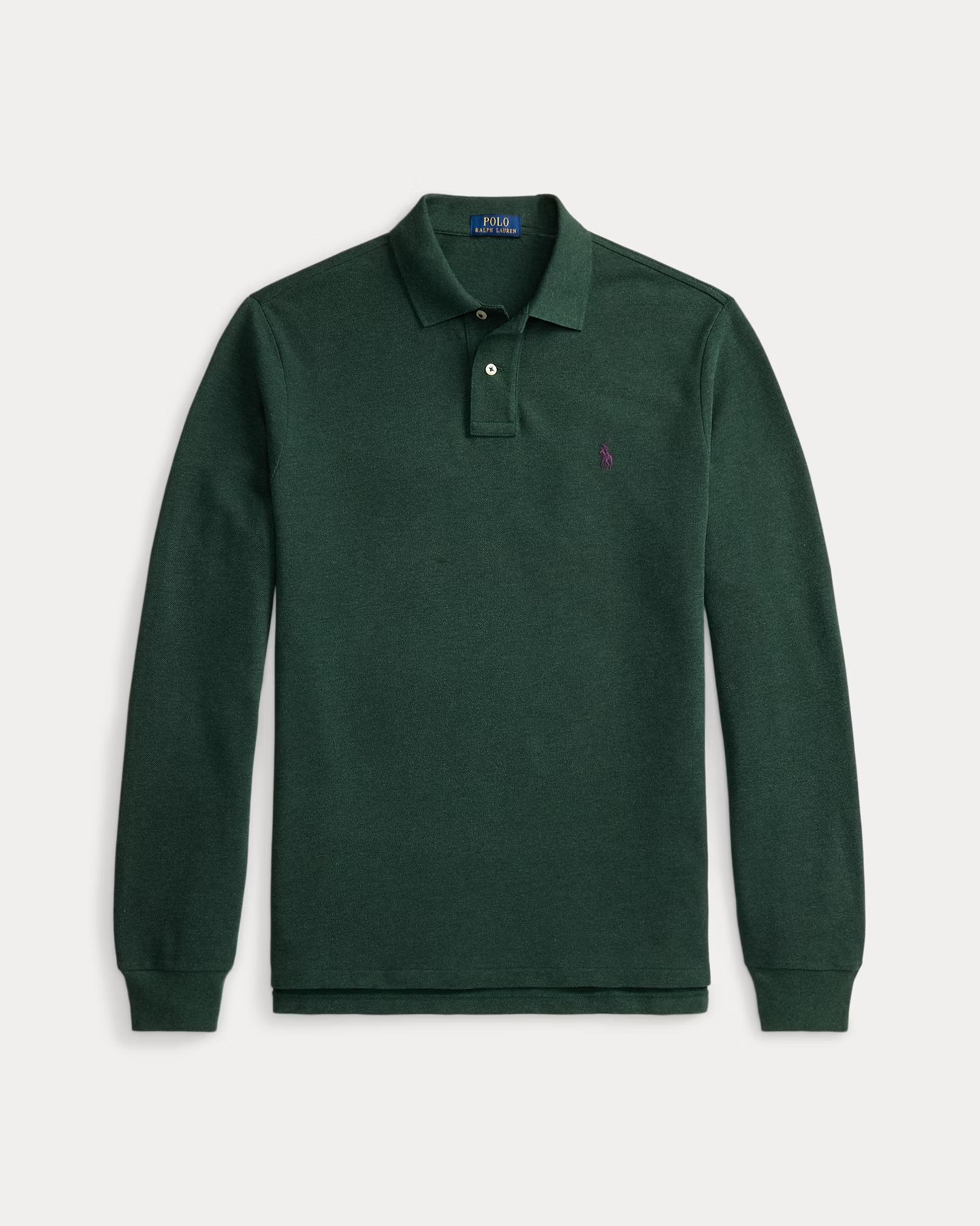POLO RALPH LAUREN - Custom Slim Fit Mesh Polo Shirt