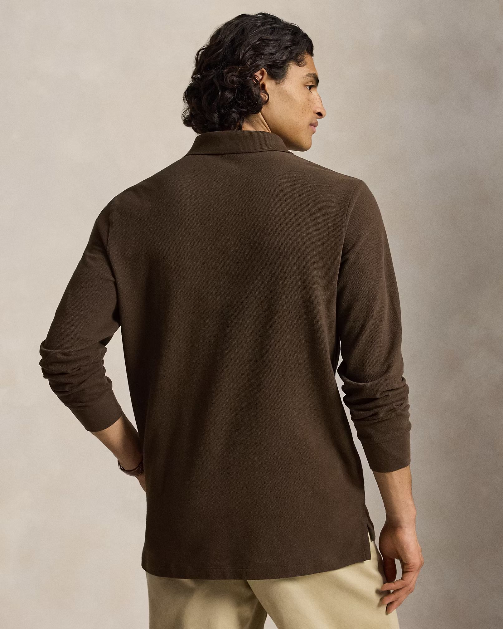 POLO RALPH LAUREN - Custom Slim Fit Mesh Polo Shirt