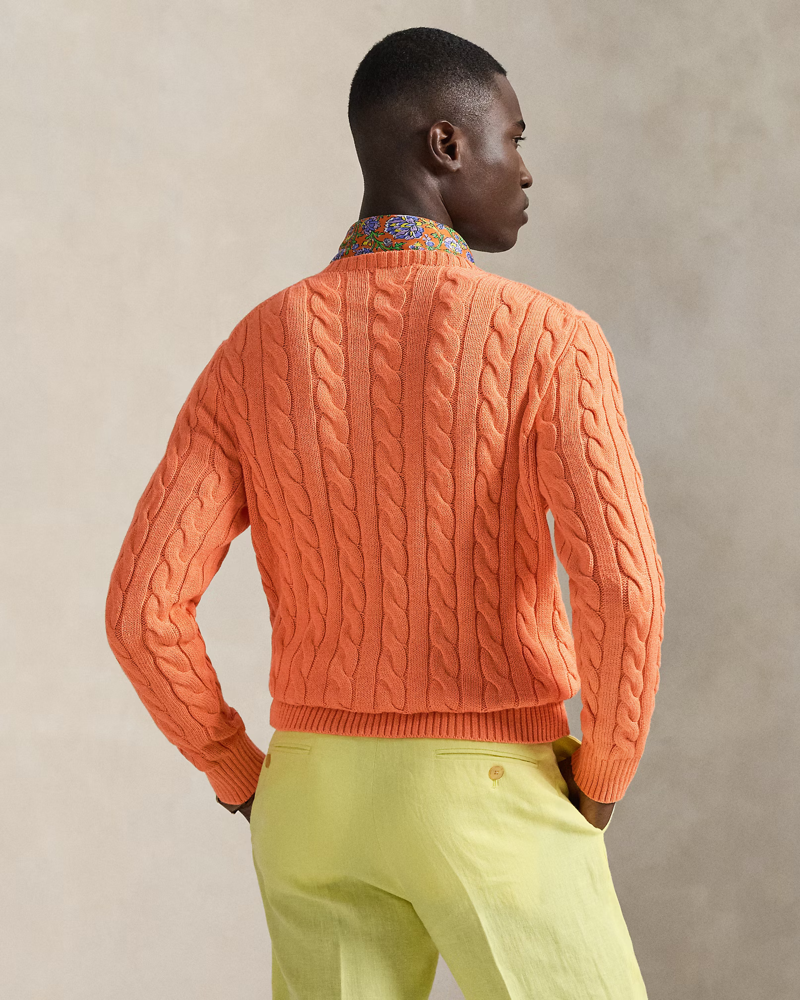 POLO RALPH LAUREN - Cable-Knit Cotton Jumper