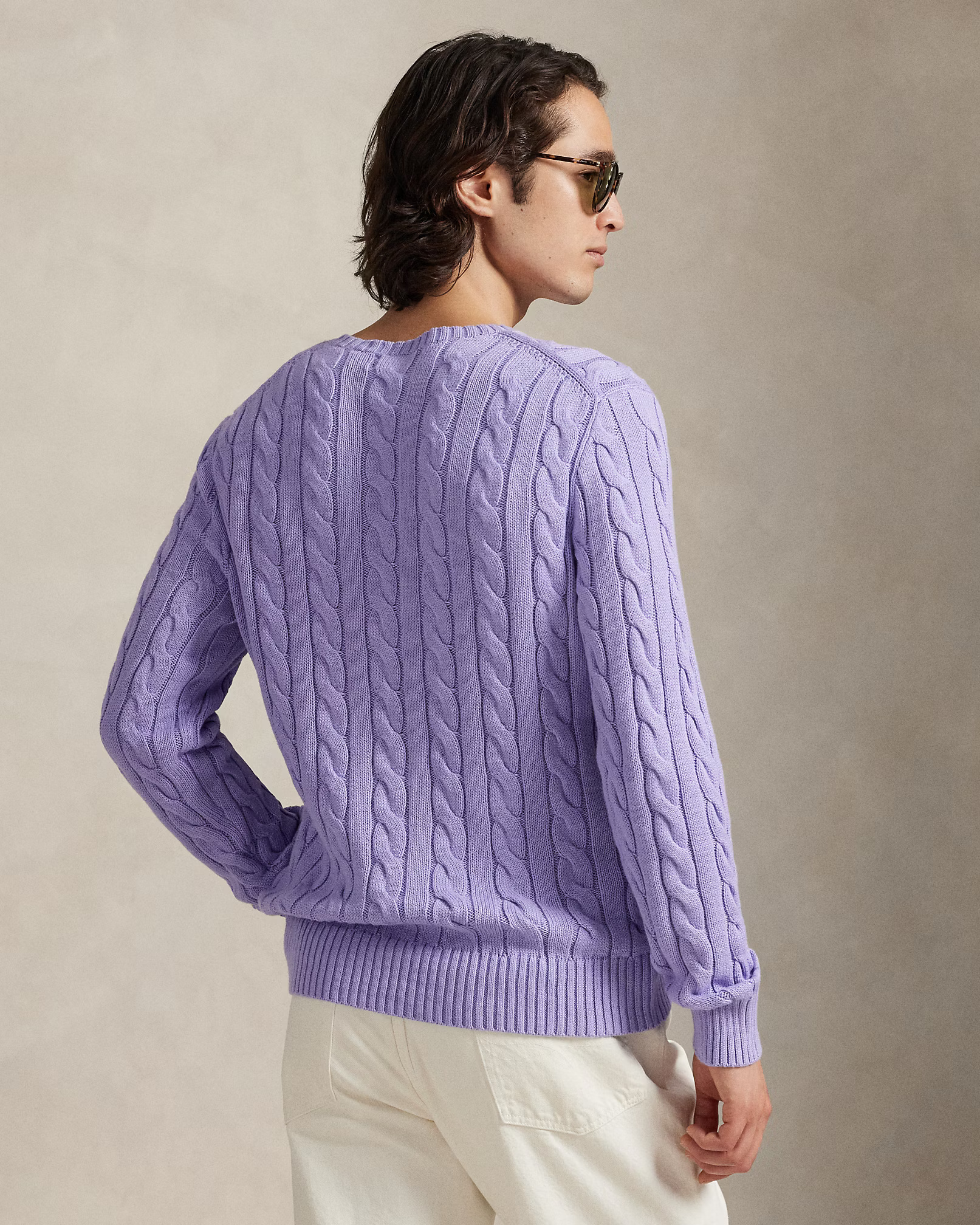 POLO RALPH LAUREN - Cable-Knit Cotton Jumper