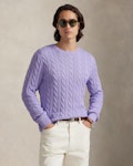 Cable-Knit Cotton Jumper